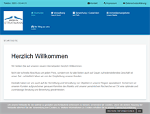 Tablet Screenshot of immobilien-stratmann.de